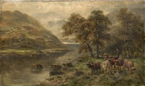 The Pass of Brander by William Langley